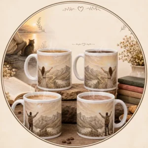 Canecas Café com fé